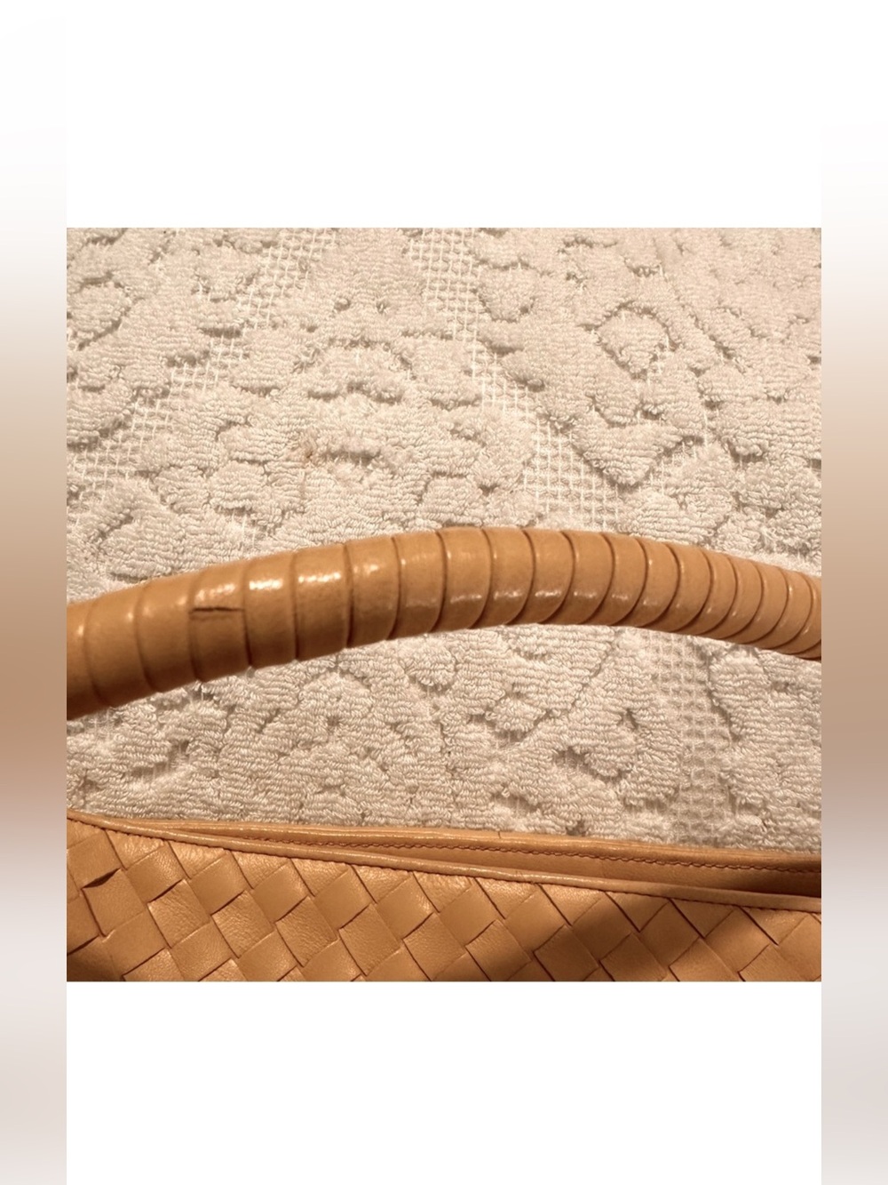 Bottega Veneta | Handbag | Vintage Intrecciato Leather Shoulder Bag Yellow - Picture 9 of 15